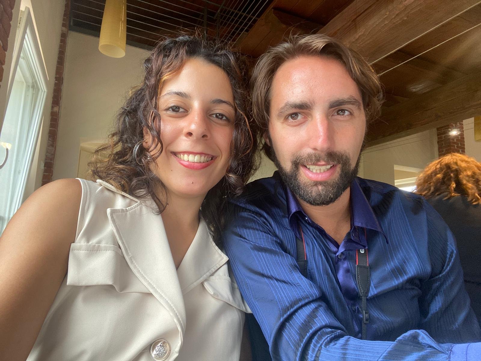 Un momento di Oumaima e Claudio