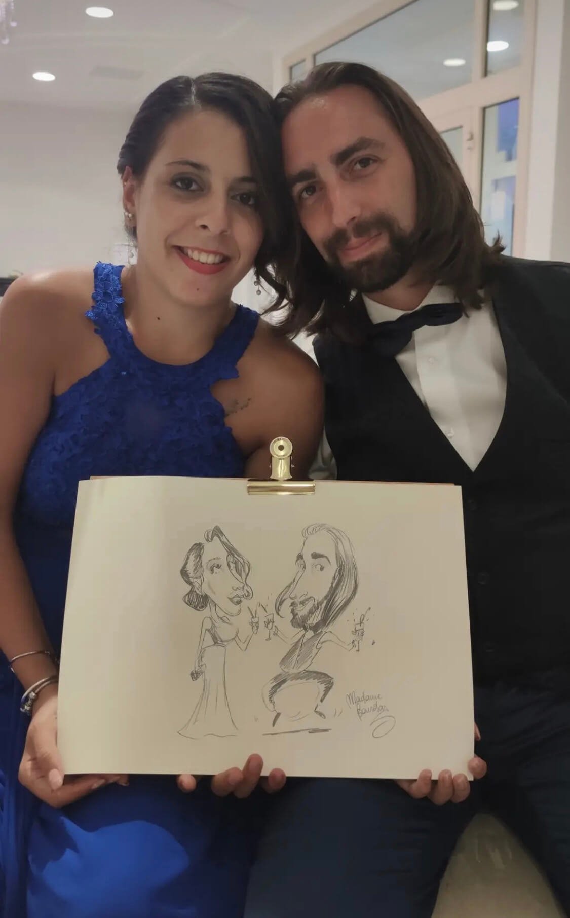 Un momento di Oumaima e Claudio